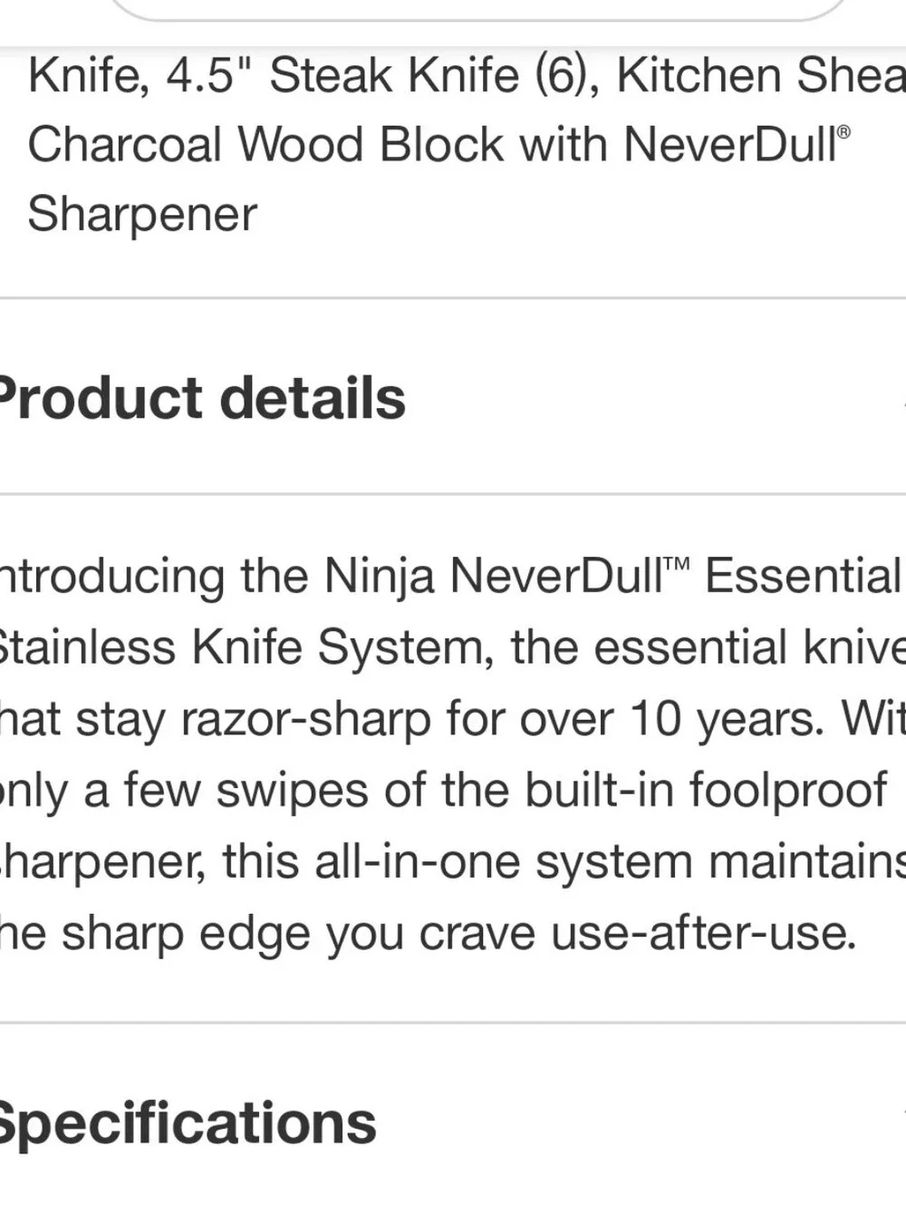 Ninja sleek black